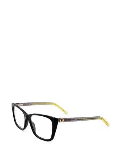 Marc Jacobs Square-frame Glasses In Black