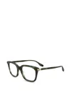 Marc Jacobs Square-frame Glasses In Green