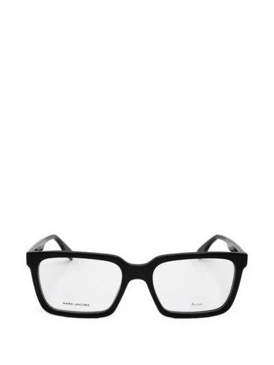 Marc Jacobs Square-frame Glasses In Black