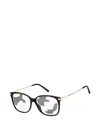 Marc Jacobs Square-frame Glasses In Black