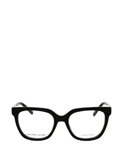 Marc Jacobs Square-frame Glasses In Black
