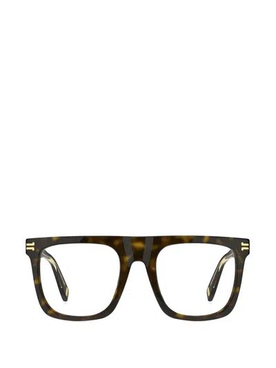Marc Jacobs Square-frame Glasses In Brown