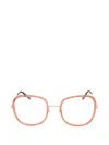 Marc Jacobs Square-frame Glasses In Brown