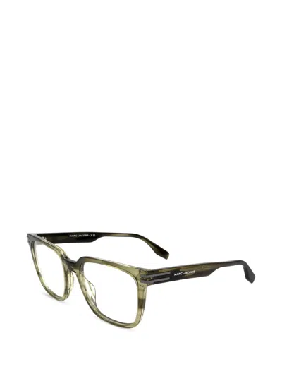 Marc Jacobs Square-frame Glasses In Brown