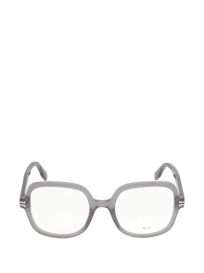 Marc Jacobs Square-frame Glasses In Gray