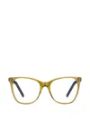 Marc Jacobs Square-frame Glasses In Green