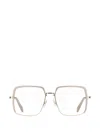 Marc Jacobs Square-frame Glasses In Metallic