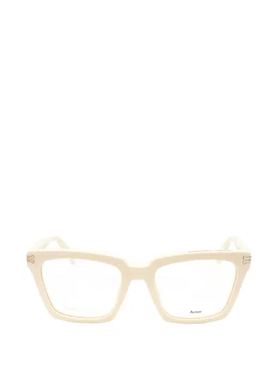 Marc Jacobs Square-frame Glasses In Neutral