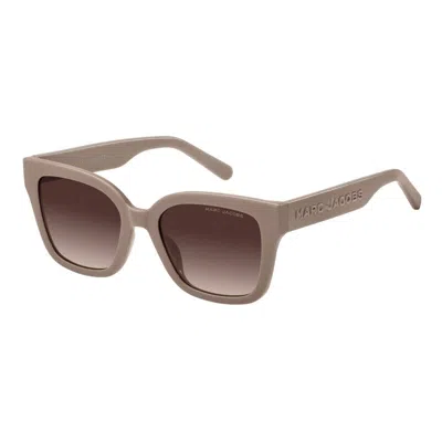 Marc Jacobs Square-frame Gradient Lens Sunglasses In Brown