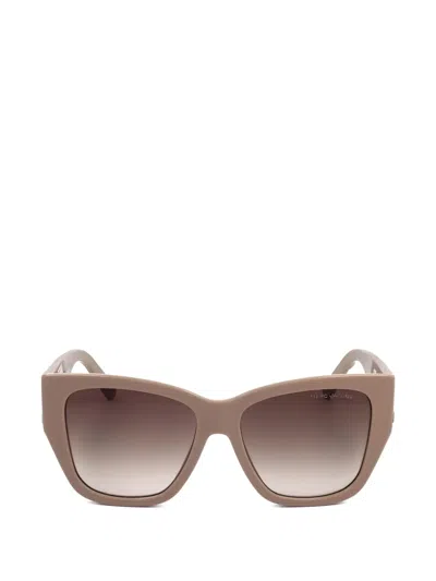 Marc Jacobs Sonnenbrille Mit Eckigem Gestell In Gray
