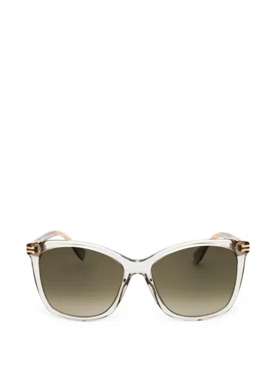 Marc Jacobs Square-frame Sunglasses In White