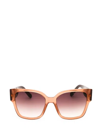Marc Jacobs Square-frame Sunglasses In Brown