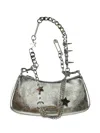 Marc Jacobs Star Chain Shoulder Bag In Silver