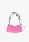 Marc Jacobs Star Charm Shoulder Bag In Smooth Leather In Pink