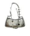 Marc Jacobs Star Chain Shoulder Bag In Gray