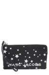 Marc Jacobs Star Print Bold Wristlet Pouch In Multi