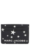 Marc Jacobs Star Print Card Case In Multi