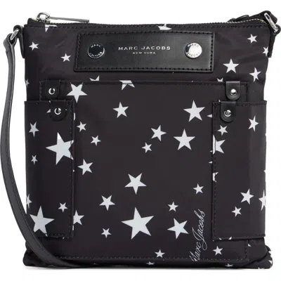 Marc Jacobs Star Print Preppy Nylon Swing Pack Bag In Multi