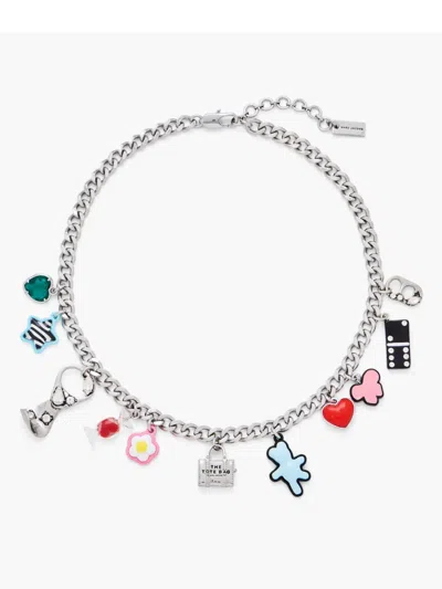 MARC JACOBS STICKER CHARM NECKLACE