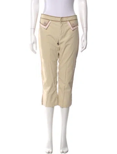 Pre-owned Marc Jacobs Straight Leg Pants In Neutral