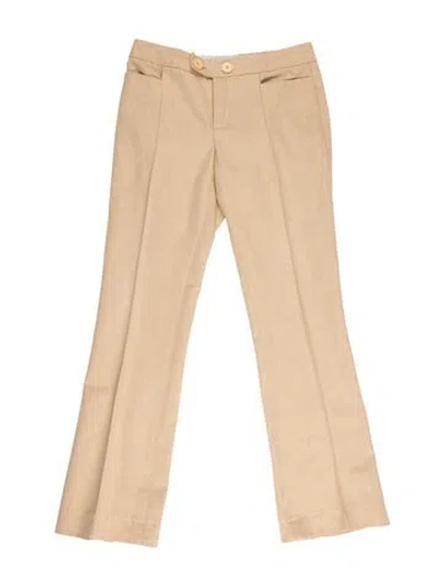 Pre-owned Marc Jacobs Straight Leg Pants In Neutral