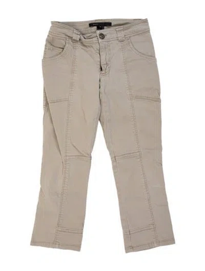 Pre-owned Marc Jacobs Straight Leg Pants In Neutrals