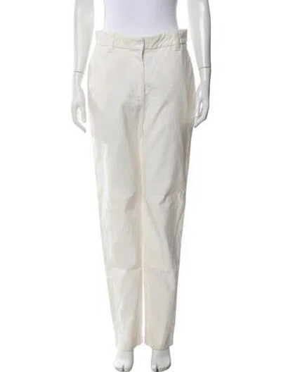 Pre-owned Marc Jacobs Straight Leg Pants In Neutrals
