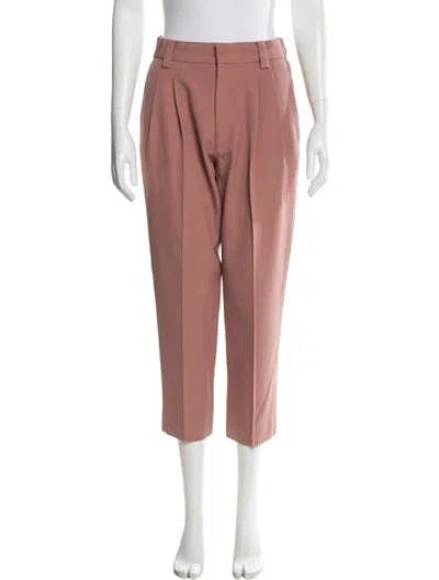 Pre-owned Marc Jacobs Straight Leg Pants In Pink
