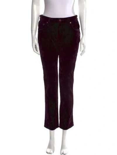 Pre-owned Marc Jacobs Straight Leg Pants In Purple