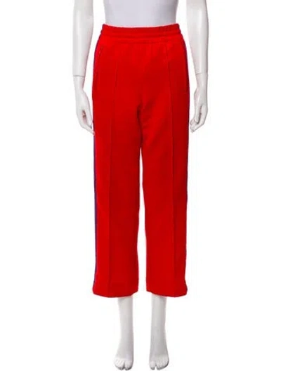 Pre-owned Marc Jacobs Straight Leg Pants In Red