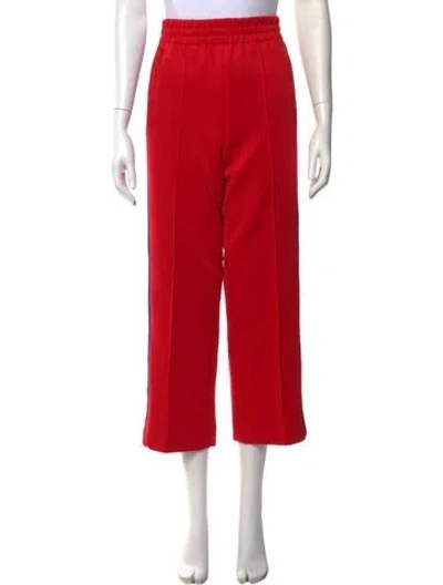 Pre-owned Marc Jacobs Straight Leg Pants In Red