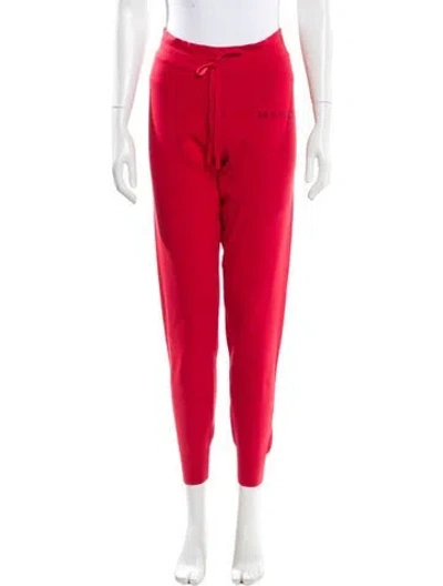 Pre-owned Marc Jacobs Straight Leg Pants W/ Tags In Red