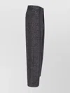 Marc Jacobs Straight Leg Trousers Polka Dot Pattern In Black