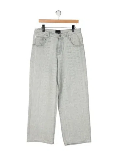 Pre-owned Marc Jacobs Straight-leg Jeans In Green