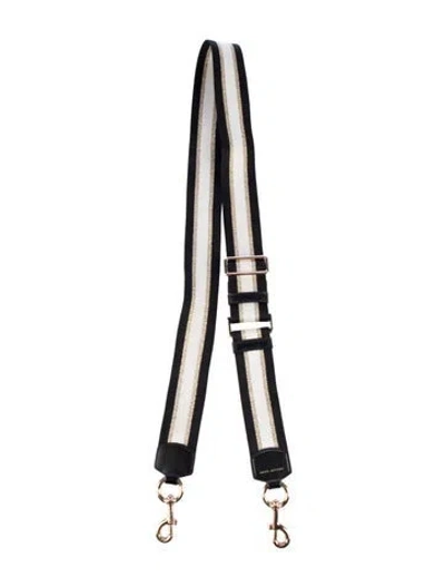 Pre-owned Marc Jacobs Striped Canvas Adjustable Strap