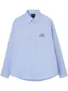 Marc Jacobs Striped Cotton Shirt Collar Pocket Sleeves