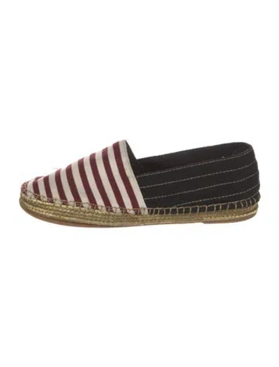 Pre-owned Marc Jacobs Striped Espadrilles In Multi