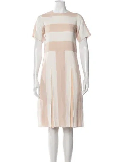 Pre-owned Marc Jacobs Striped Knee-length Dress In Multi