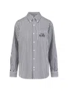 Marc Jacobs Camicia The Striped Shirt In Black