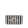 Marc Jacobs Striped Tote Bag In Blue