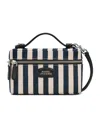 Marc Jacobs Striped Vanity Mini Bag In Multi