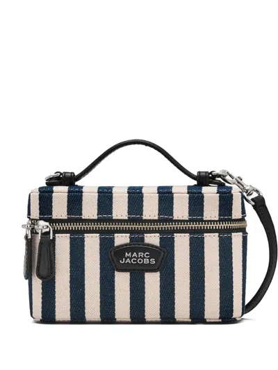 MARC JACOBS STRIPED VANITY MINI BAG