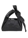 Marc Jacobs Structured Bow Detail Handbag In Black