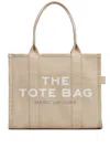 Marc Jacobs Structured Large Tote With Bold Lettering