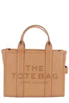 Marc Jacobs Structured Leather Medium Tote With Adjustable Strap In Brown