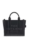 Marc Jacobs Structured Medium Tote With Textured Leather Finish In Black