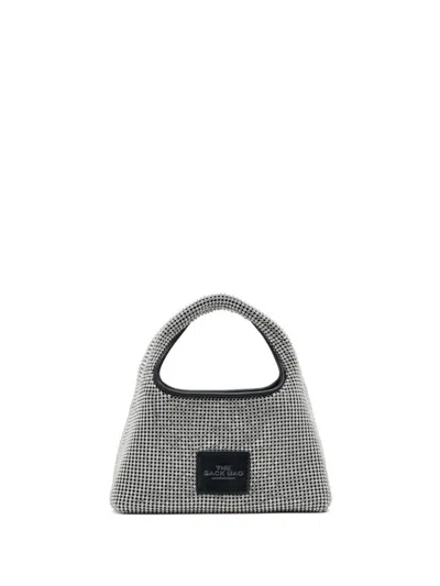 Marc Jacobs Structured Metallic Mesh Bag In Grey