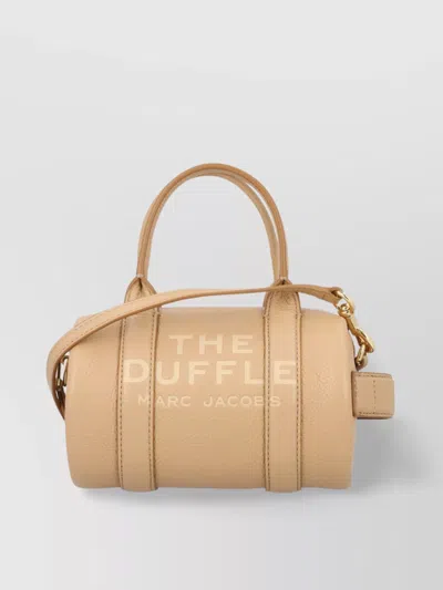 Marc Jacobs Structured Mini Barrel Bag With Detachable Strap In Brown