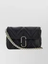 Marc Jacobs Structured Quilted Cross-body Bag In Black