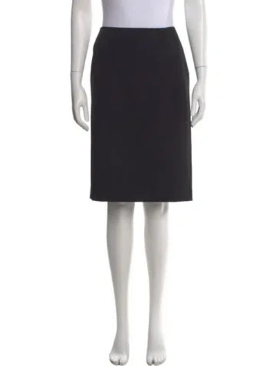 Pre-owned Marc Jacobs Studded Accents Knee-length Skirt In Black